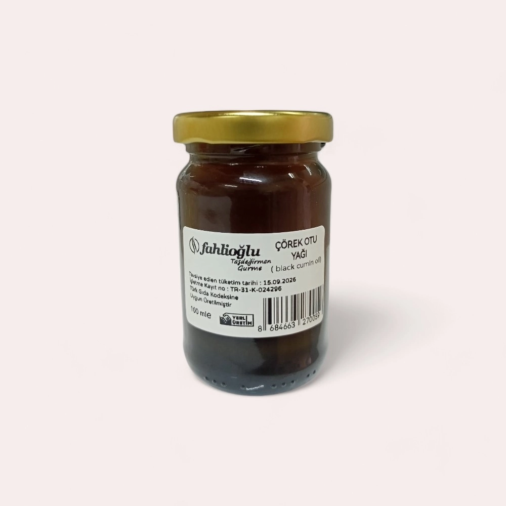 Doğal Katkısız Soğum Sıkım Çörek Otu Yağı 100 ml