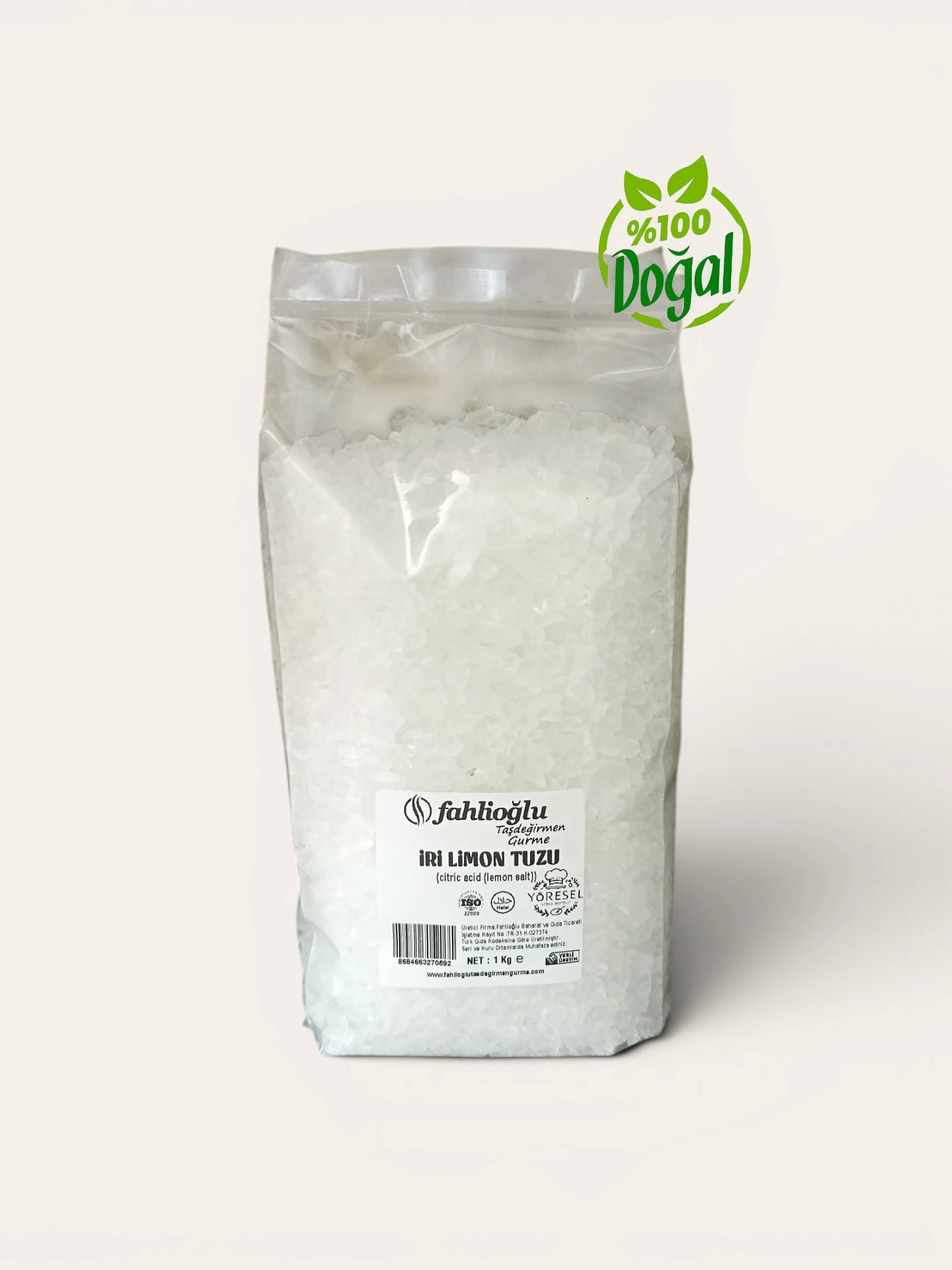 İri Limon Tuzu 1 kg