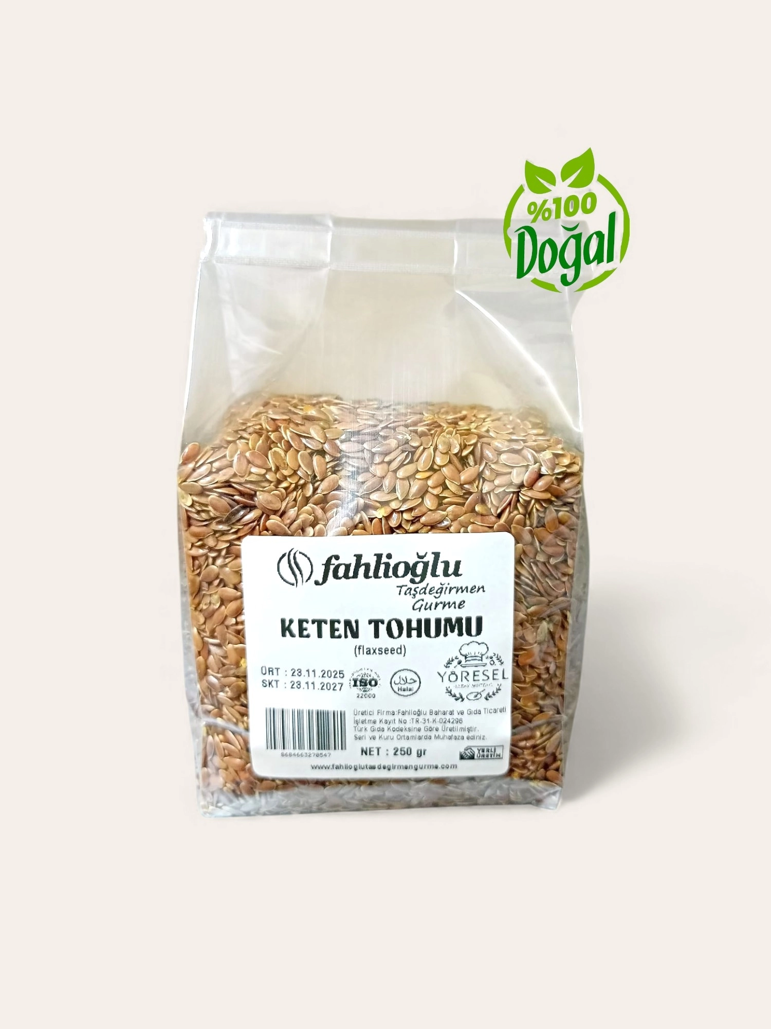 Keten Tohumu 250 gr