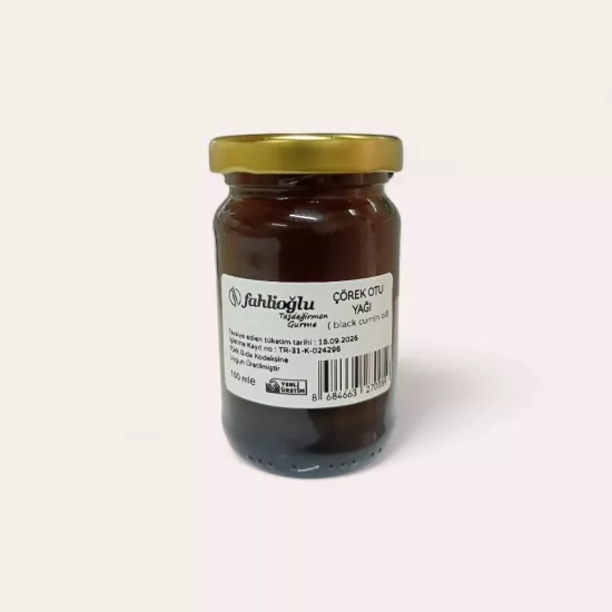 Doğal Katkısız Soğum Sıkım Çörek Otu Yağı 100 ml