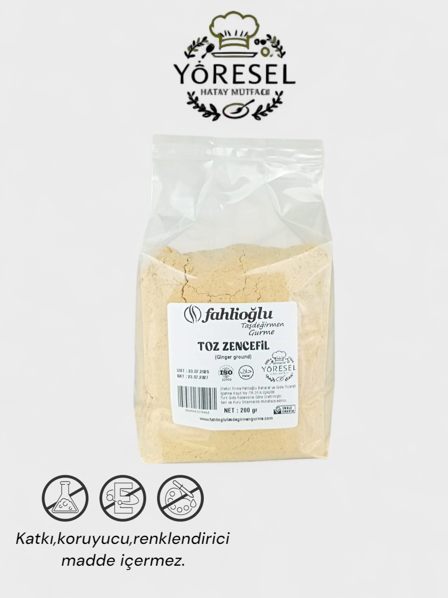 Toz Zencefil 200 gr